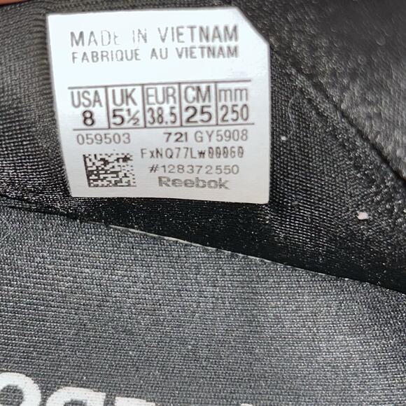 Reebok Lite Slip On 2.0 Women's US Size 8 Black Running Sneaker Shoes GY5908 - Picture 12 of 12